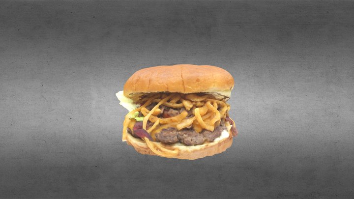 Burger Fridays 3D Model