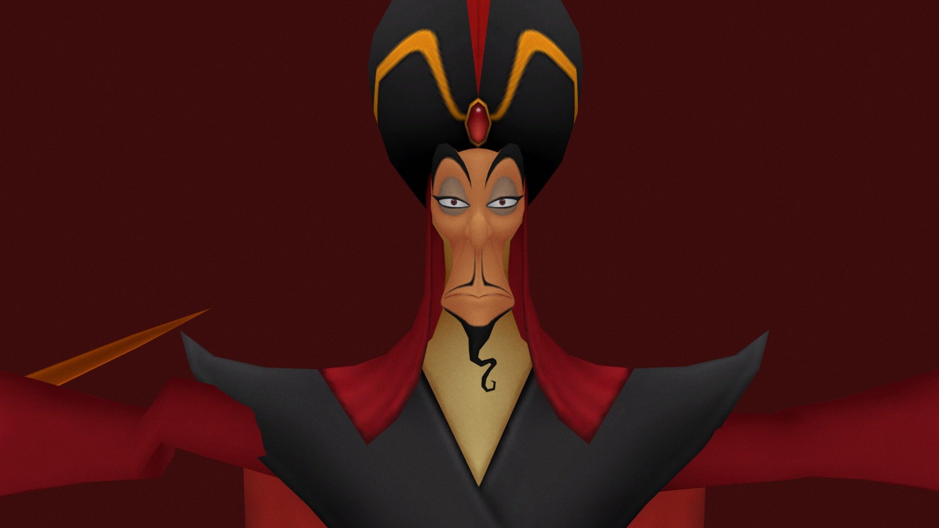 Jafar - Download Free 3D model by 𝕋𝕙𝕖 𝔼𝕧𝕖𝕟𝕚𝕟𝕘 𝕊𝕥𝕒𝕣 (@dokidisneydangan ...