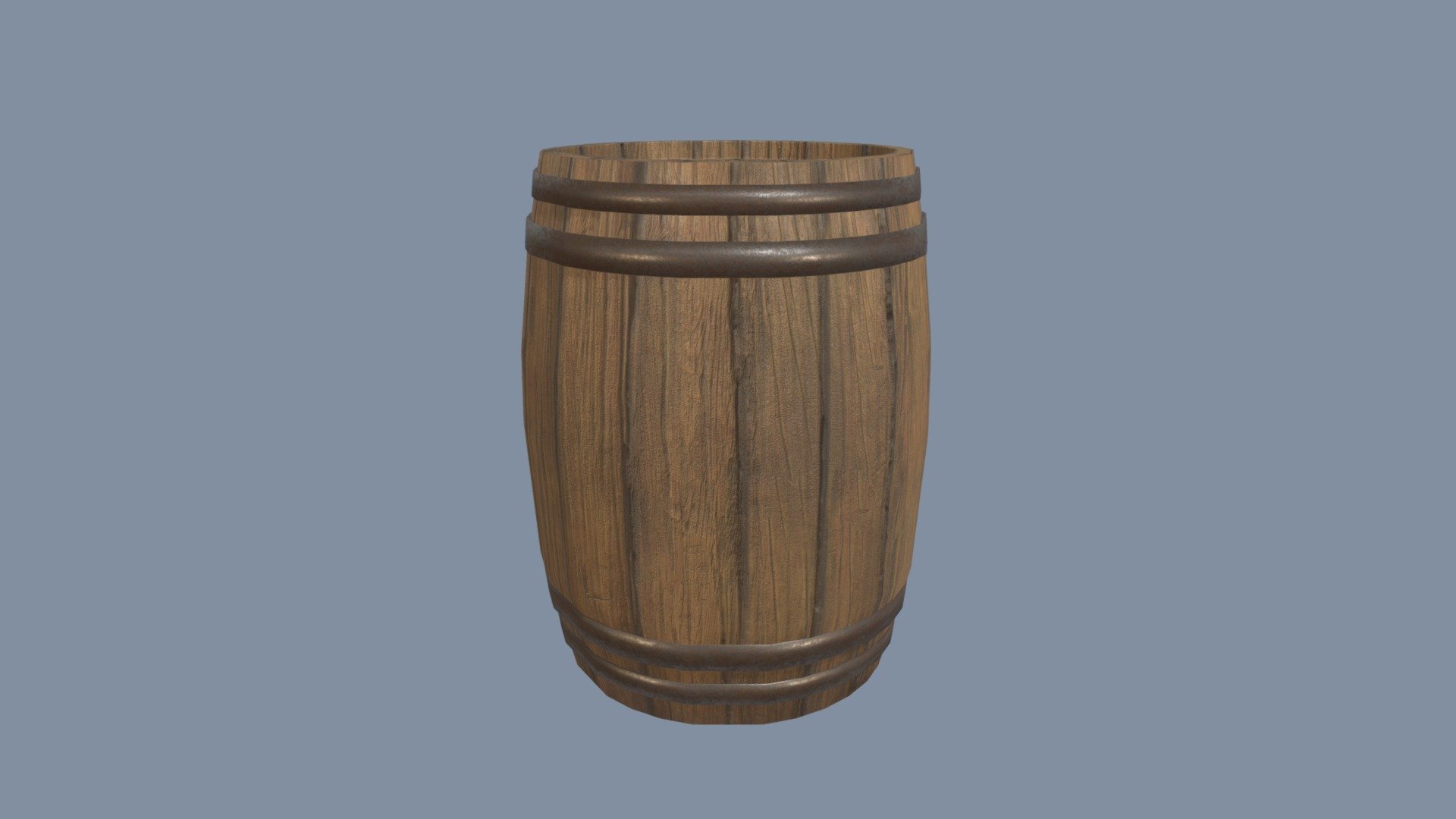 Barrel Download Free 3D model by Esteban Carrera