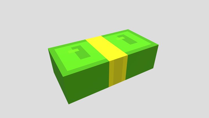 Money stack 3D Model
