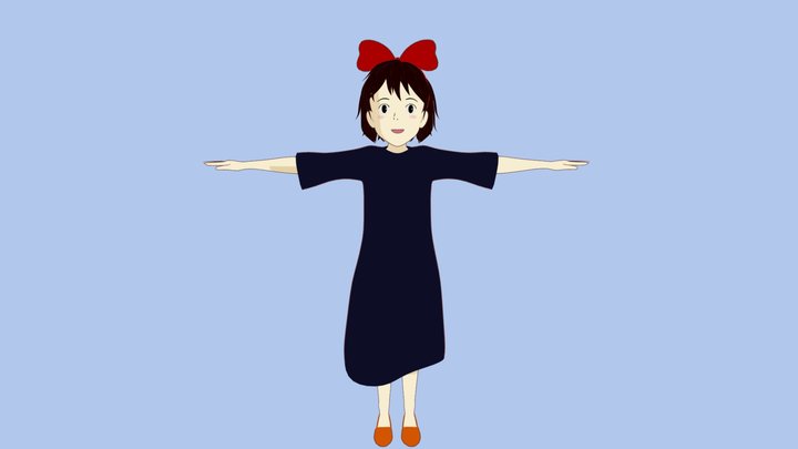 kiki's delivery service-kiki 3D Model