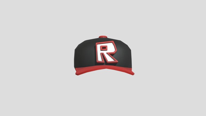 Roblox R Baseball Cap (R15) 3D Model