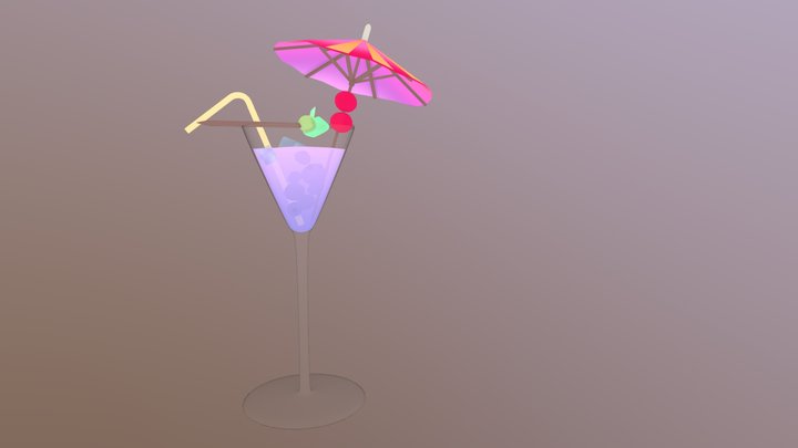 Blueberry Beach 3D Model