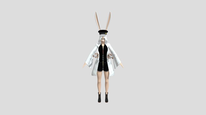 DLS - Chi In Uniform With White Coat 3D Model