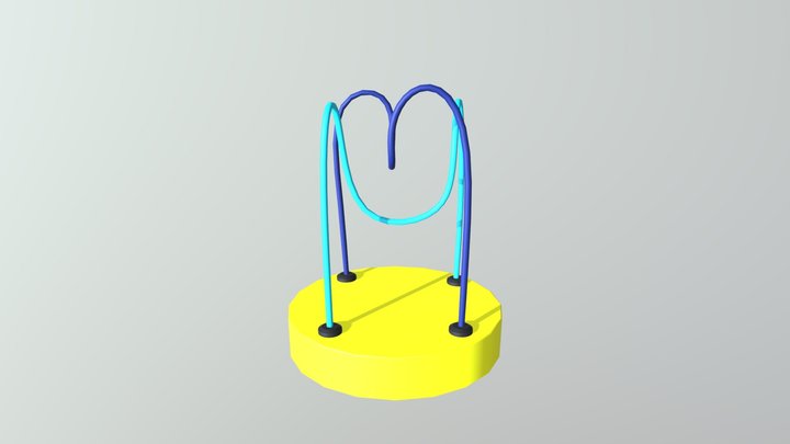 Wire Block Toy WIP 3D Model