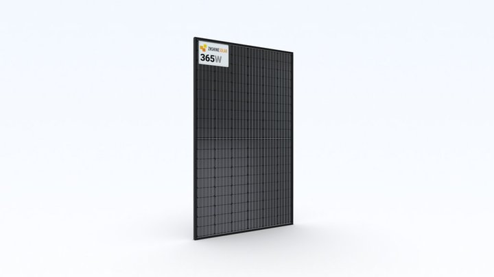 ZNShine Solar 365W Solar Panel 120 Cell 3D Model