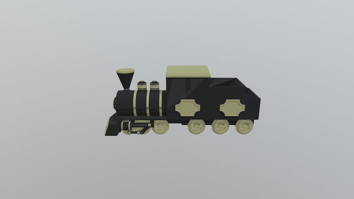 Locomotora 3D Model