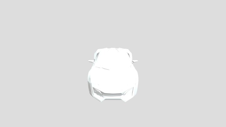 Lykan Hypersport Sports Car 3D Model
