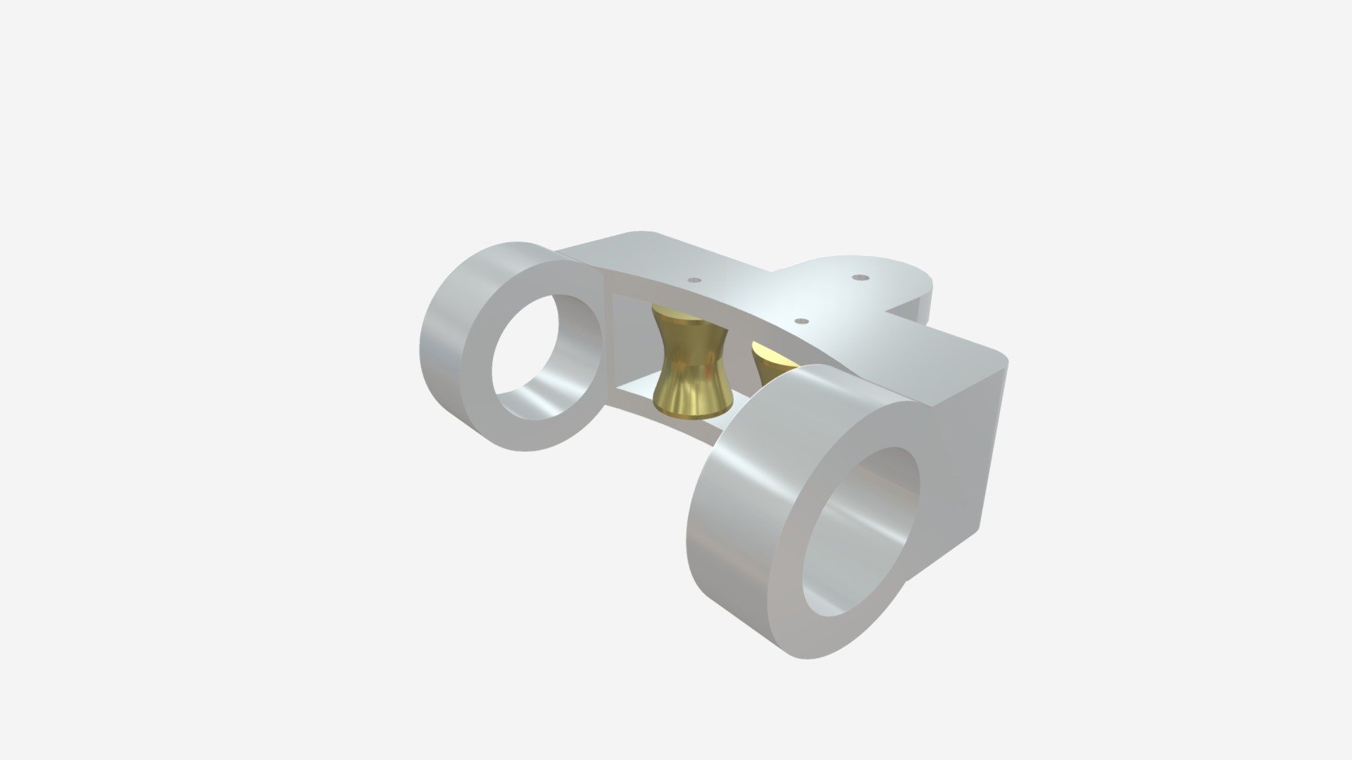 Corredera con ruedas anodizadas — Sketchfab embed 3D viewer