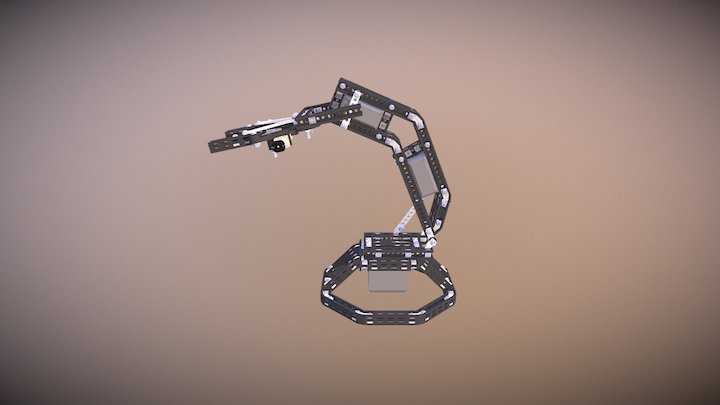 Totem Robotic Arm 3D Model