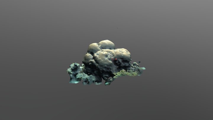 Diploastria - Coral Bommie 3D Model