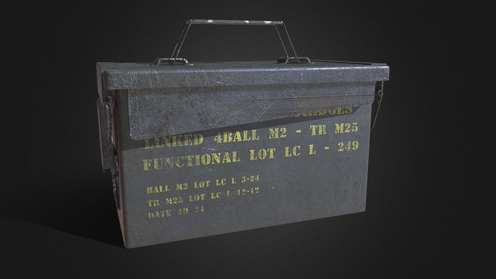 Ammo Box 3D Model