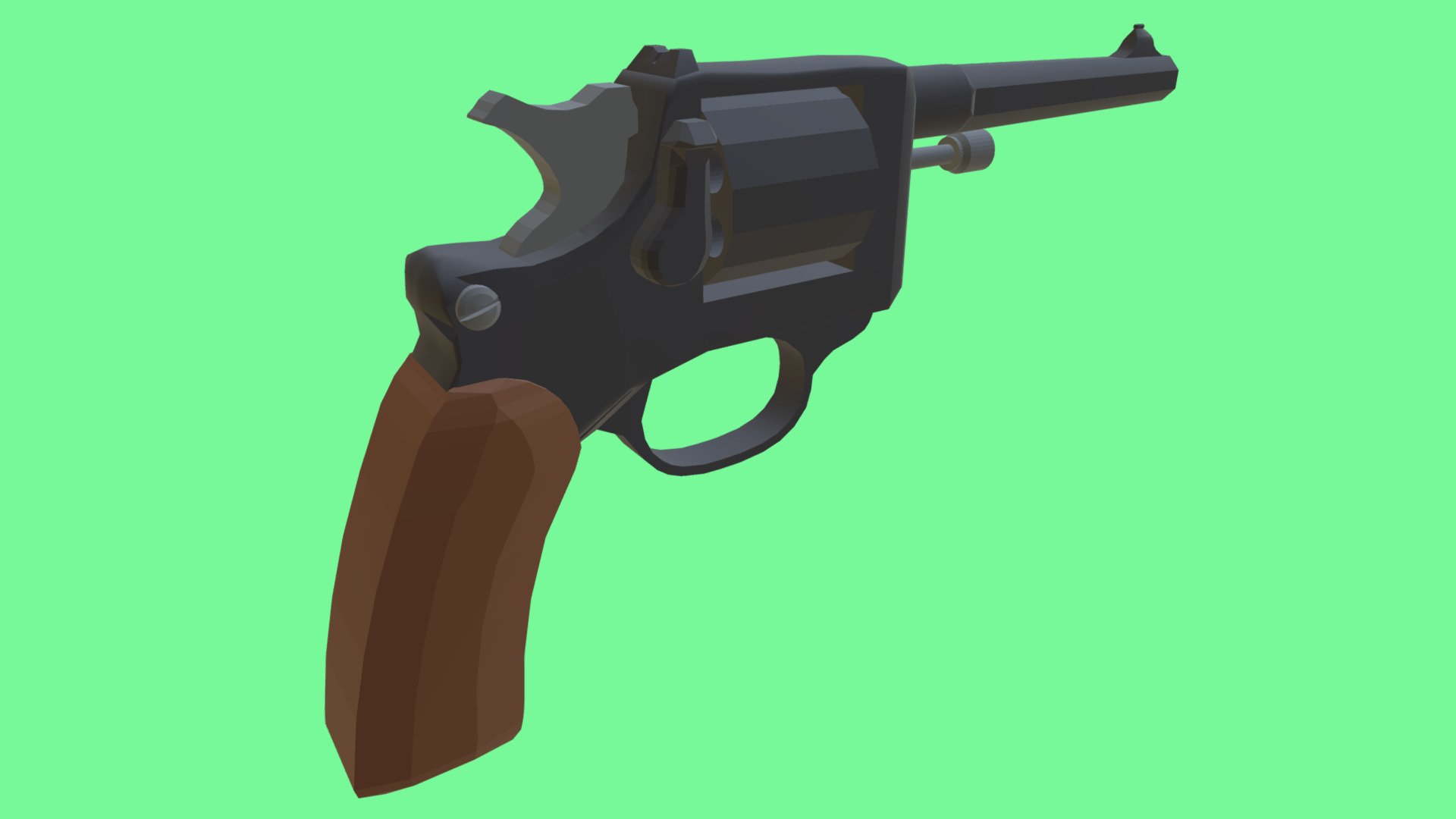 Revolver Mle 1892 - 3D model by Larkien [a9912d1] - Sketchfab