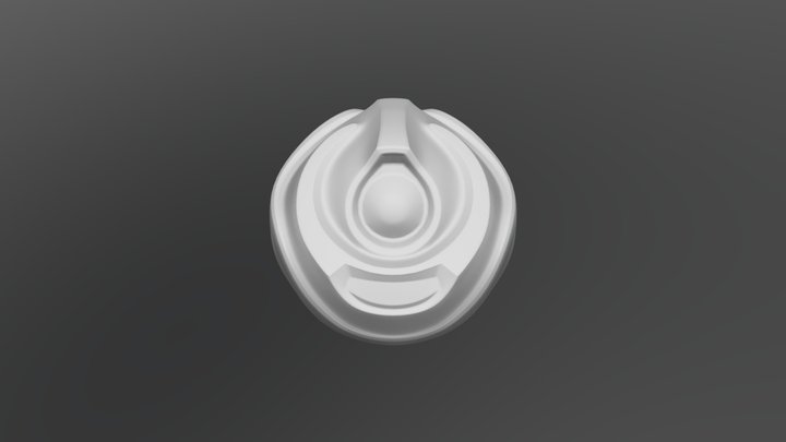 My Robo-orb Sculpt retopology 3D Model