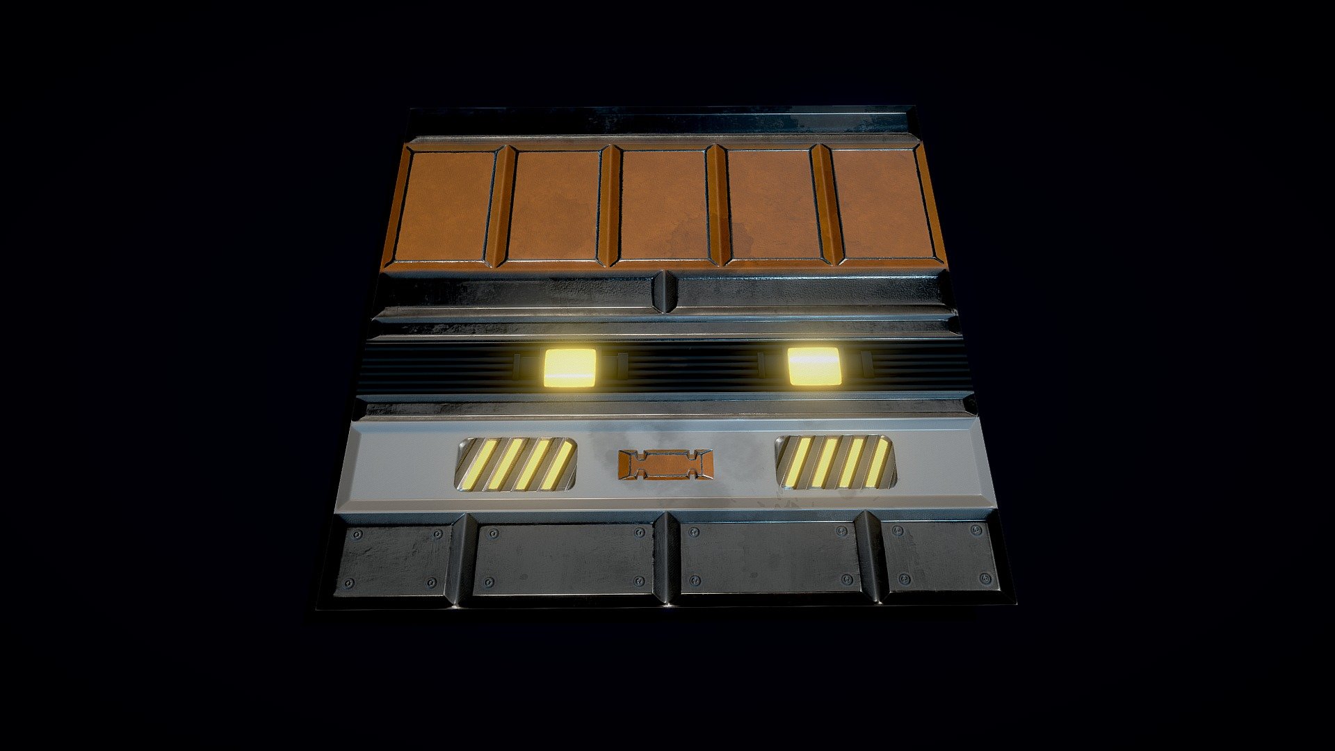 modular scifi wall