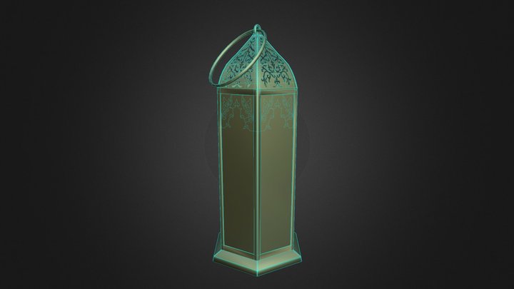 Moroccan Lantern 3D Model