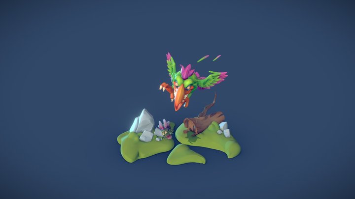 Birdy Thijs De Rijcke 3D Model
