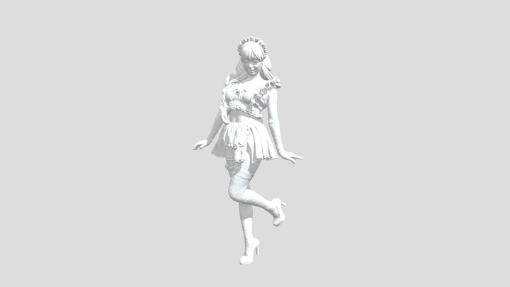 Maid Elegance 3D Model