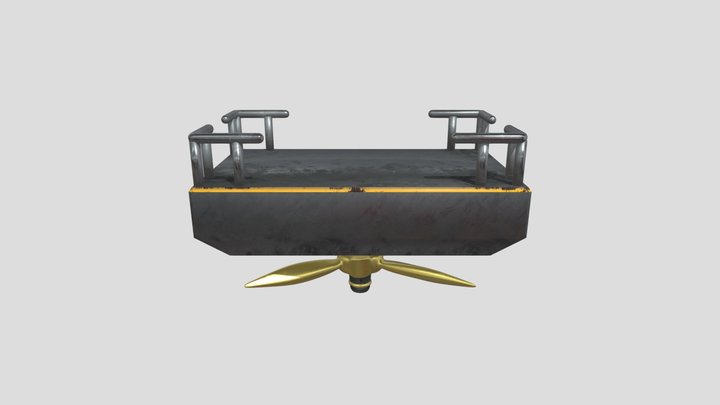 Floating Platform 3D Model