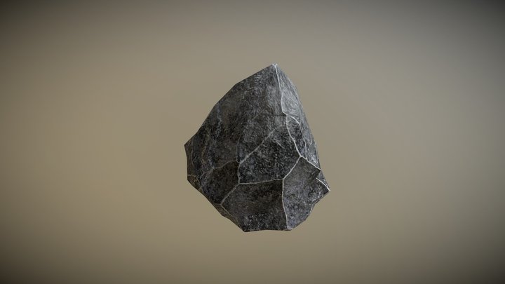 Rock 01 - Lowpoly 3D Model
