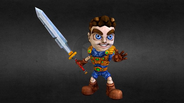 Little Darius 3D Model