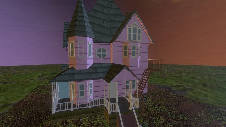 Pink Palace 3D Model