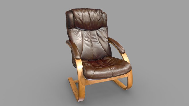 Leather Chair 3D Scan (Version 2)