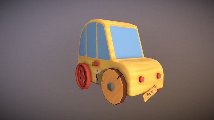 [Student Work] Toy Car 3D Model
