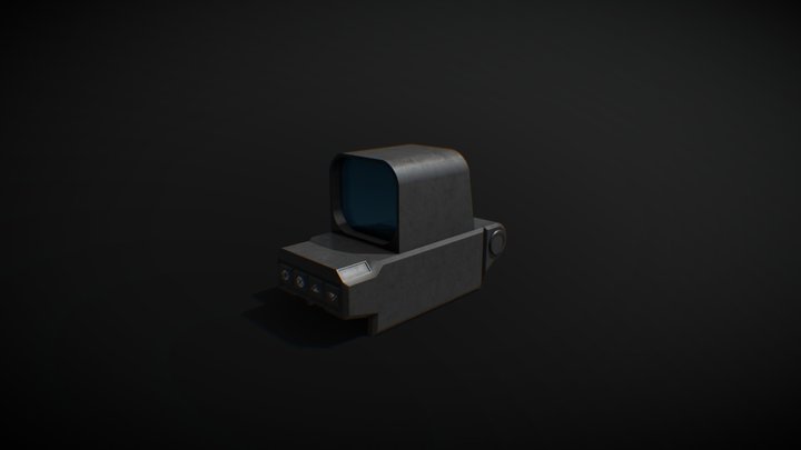 SCI-FI Holosight 3D Model