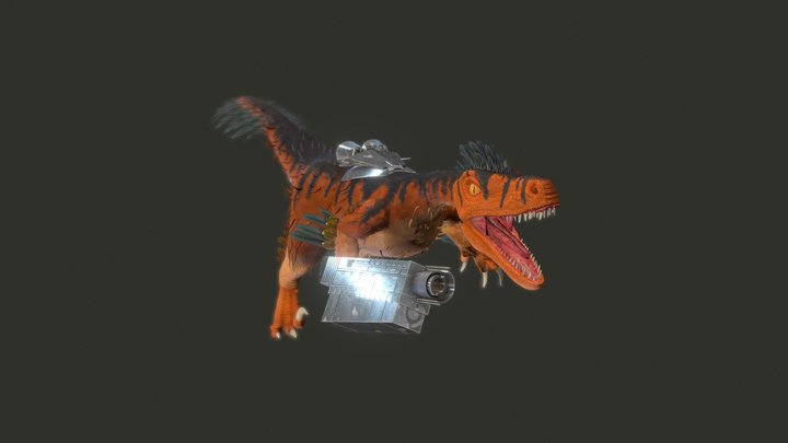 Nanosaur 3D Model