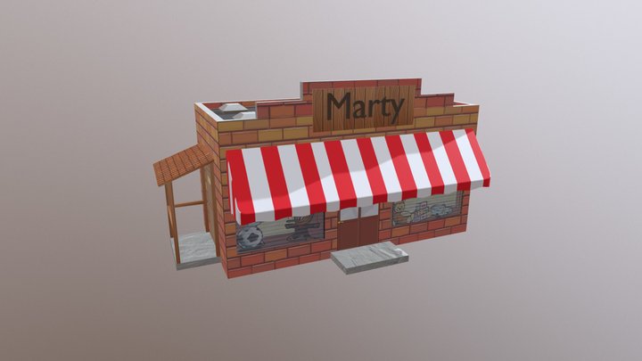 Shop 3D Model