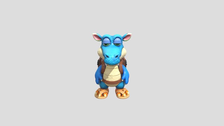 Backpack Gator Adventure – Modello 3D gratuito STL