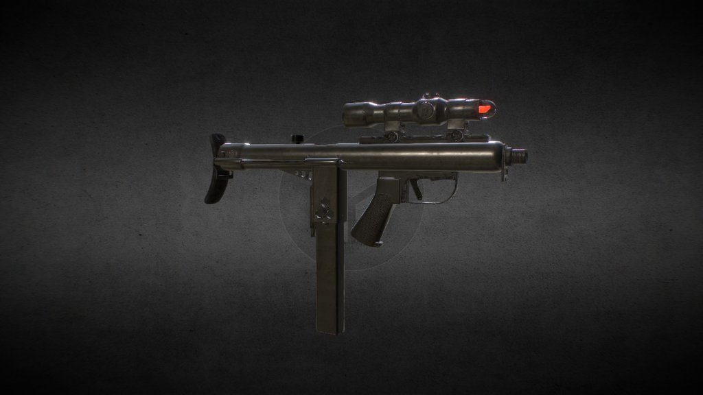 Sidewinder SMG - Download Free 3D model by kutejnikov [a9a1c98] - Sketchfab