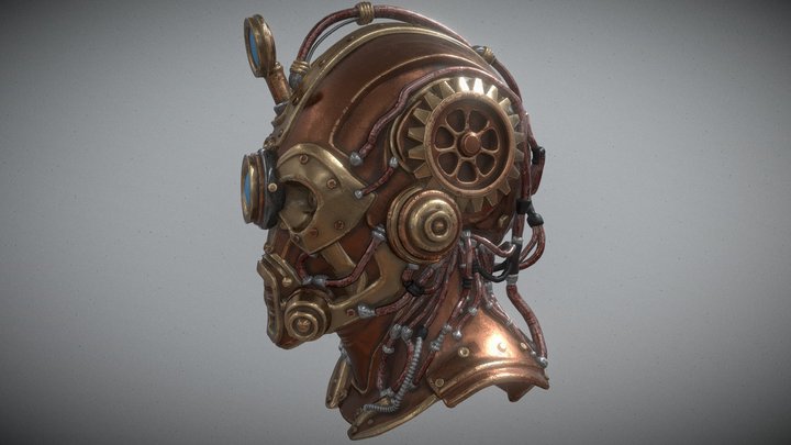 Aetheric Splithelm (Speedrun 16 hours) 3D Model