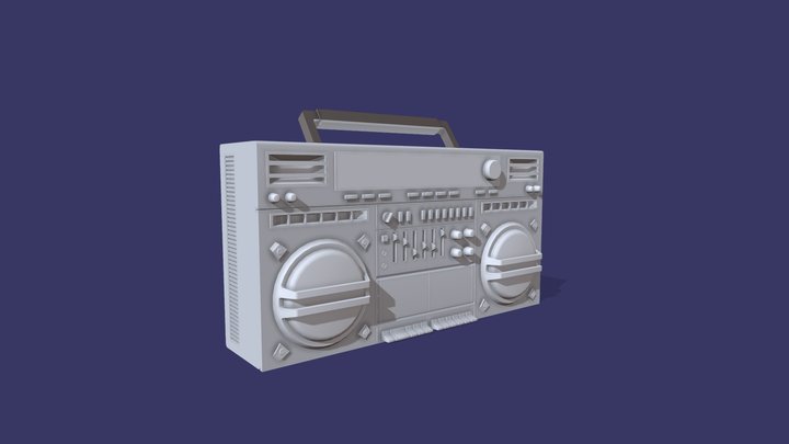 boom_box_bevels_task 3D Model