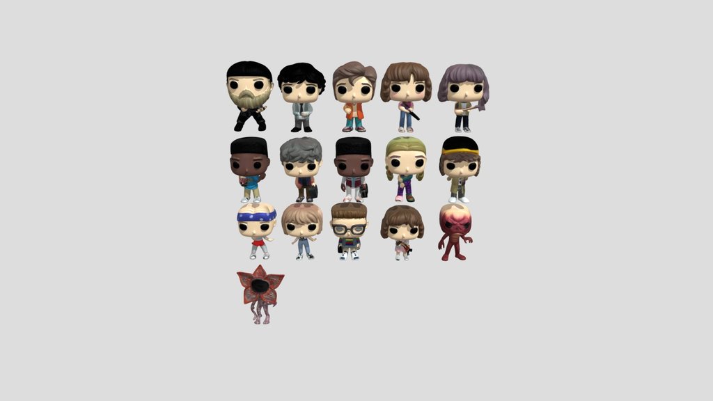 Stranger Things Funko Pop Collection