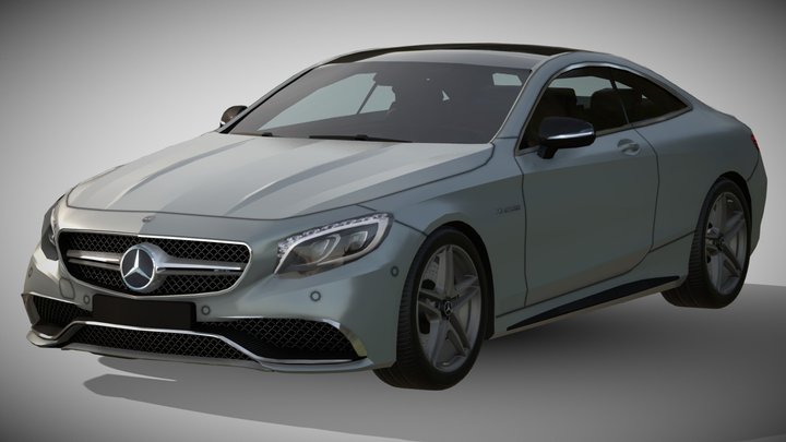 2015 Mercedes-Benz S65 AMG Coupe – Modèle 3D gratuit STL