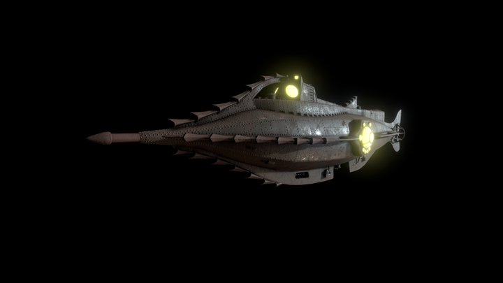 The Nautilus, 20,000 Leagues Under The Sea 3D Model