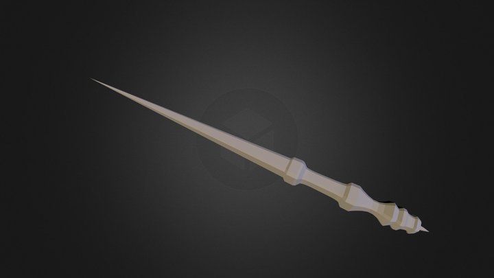 Pointed Blade 3D Model