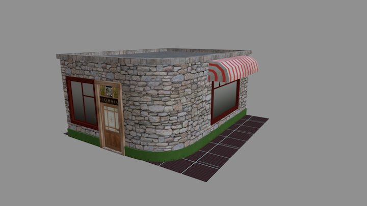 Italian House 03 3D Model