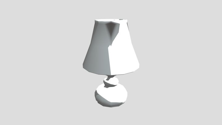 lamp Hello Neighbor 3D Model