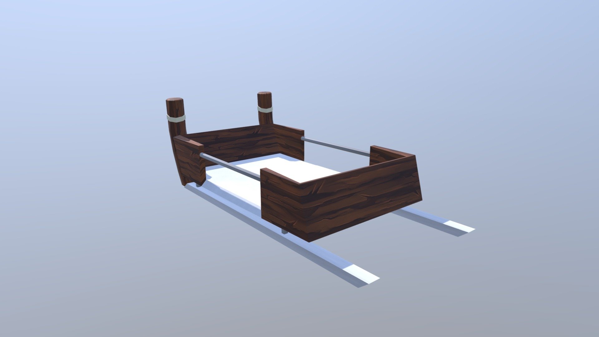 Sled - 3D model by kylelawlor [a9a6fb6] - Sketchfab
