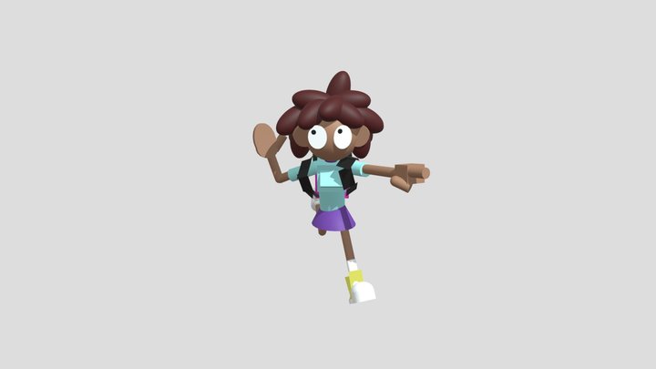 Anne 3D Model