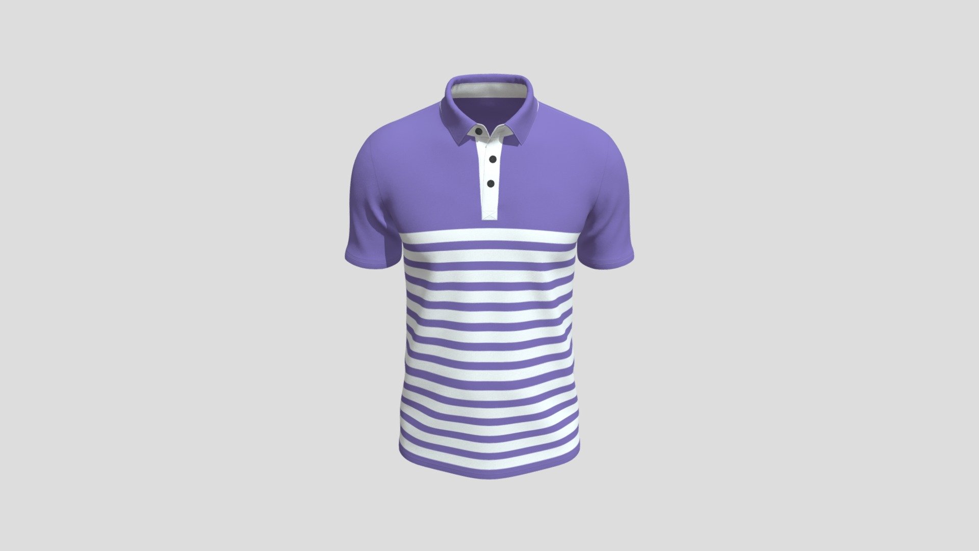 Men's Regular Fit Polo Shirt - Buy Royalty Free 3D model by Digital ...