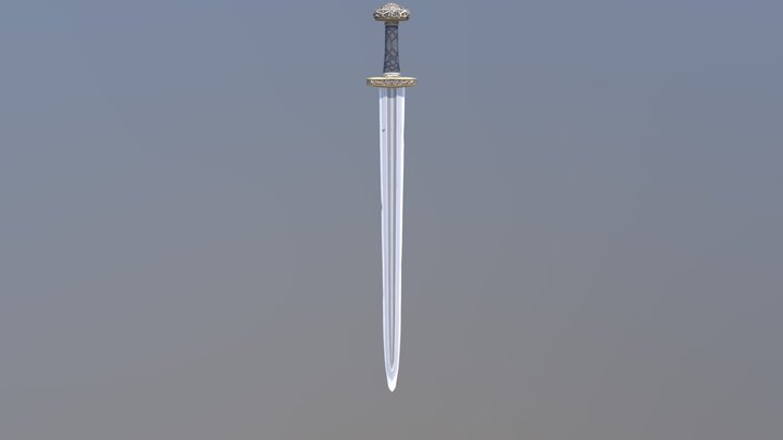 Summer Project: Viking Sword Full 3D Model