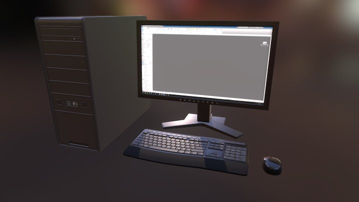 Computer 3D Model