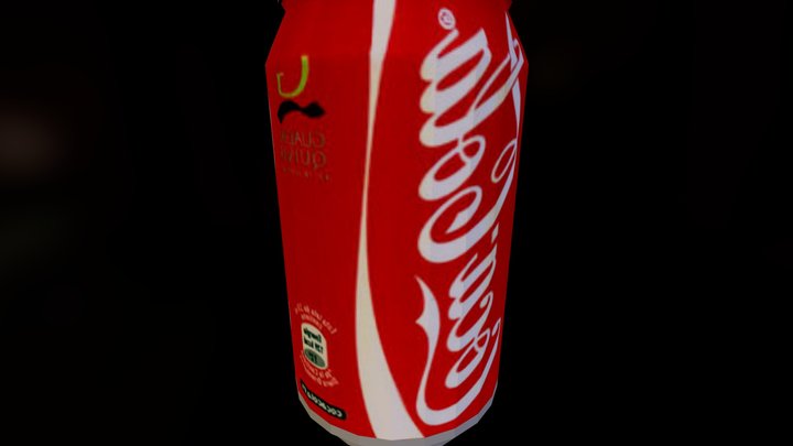 Coke Can 3D Model
