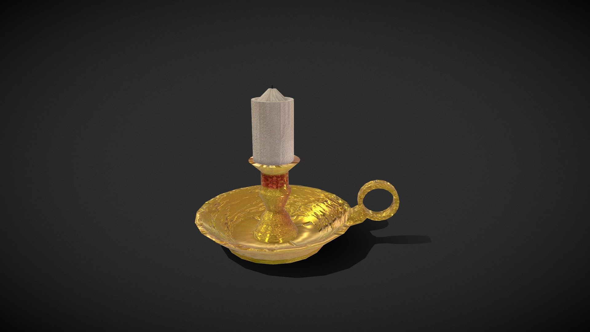 Candle And Holder