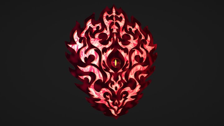 Shield of Rage [The Rising of The Shield Hero] 3D Model
