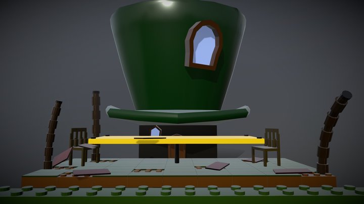 Lego Environment 3D Model